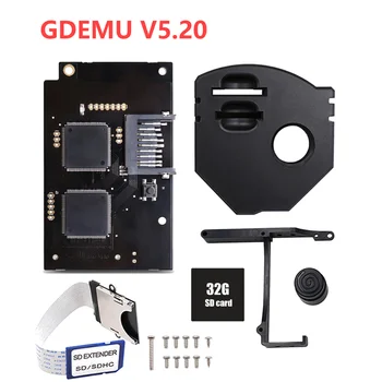 GDEMU V5.20 Versão mais Recente Unidade Óptica Simulação de Cartão do SD da placa de Montagem do Kit de Extensão Diretoria para o SEGA Dreamcast DC VA1 Console