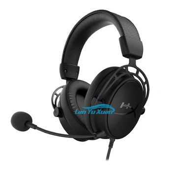 Original HyperX Nuvem/Alfa Alfa S Fone de ouvido para Jogos E de esportes de fone de ouvido Com um Microfone de Fone de ouvido Para PC, PS4 Xbox