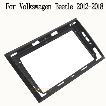 9 Polegadas de Rádio de Carro de Plástico Fáscia Moldura do Painel para a Volkswagen Beetle 2012-2018 Instalação de GPS, Mp5 Traço Kit de Montagem