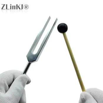 Tuning Fork 528C 528HZ Mi528 Sintonizador com a ajuda de um Martelo Definido para Reparo de DNA de Cura do Sistema Nervoso Testes de diapasão de Cuidados de Saúde