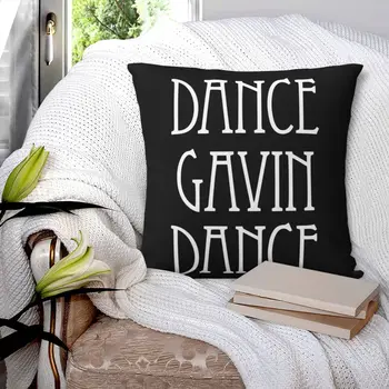 Dance Gavin Dance Merch Dance Gavin Dance Praça Fronha de Travesseiro Capa de Poliéster Almofada de Conforto Jogar Travesseiro para a Home do Sofá