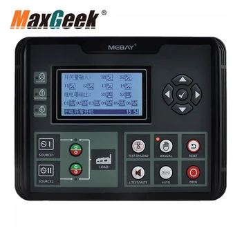 Maxgeek MEBAY ATS520I chave de Transferência Automática do Controlador de ATS Controlador Suporta Medição de Energia