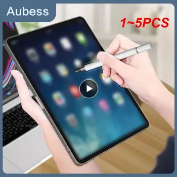 1~5PCS Em 1 Caneta Stylus para o Telefone Móvel, Tablet de Desenho de Caneta Capacitiva de Lápis, Caneta Touch Screen Universal para iPhone iPad Android