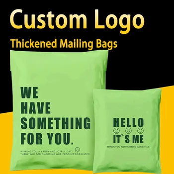 Abacate Verde Discussão Sacos para embalar Produtos Envelope do Correio Personalizado Embalagem Poli Mailer Frete de Envio Nós Temos algo para Você
