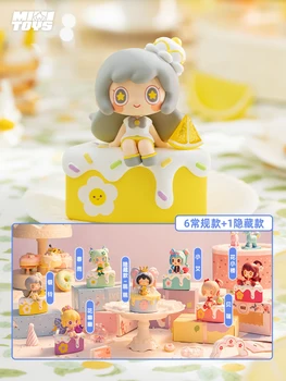 Meninas De Mini Querida Bolo Blind Box Original Mini Mundo Kawaii Anime De Ação Mistério Figura Brinquedos De Caixas Supresas Surpresa Presentes
