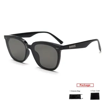 mimiyou TR90 Oval Rebite Óculos de sol das Mulheres da Moda de Nylon Lente Coreia Homens Óculos de sol Unissex, os Óculos da Marca UV400 Óculos Tons