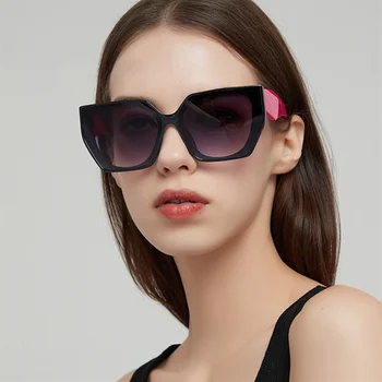 Novo 2023 Pequenos Óculos de sol das Mulheres da Moda a Marca de Óculos de Sol Feminino Designer de Óculos Vintage Homens Praça UV400 Óculos de Oculos De Sol