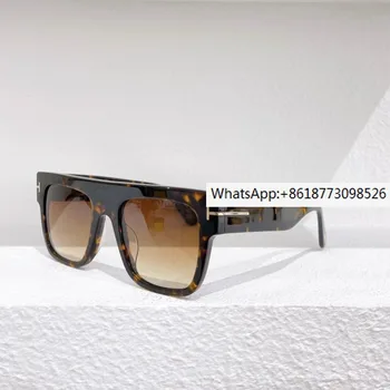 Retro, personalizado, confortável, elegante e avant-garde TF847 homens e mulheres de óculos de sol, óculos de sol, protecção solar