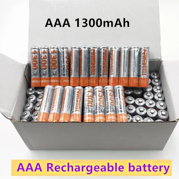 1.2 V AAA1300 Bateria de 1300 MAh 3A Bateria Recarregável NI-MH 1,2 V a Bateria do AAA para Relógios, Mouses, Computadores, Brinquedos, etc