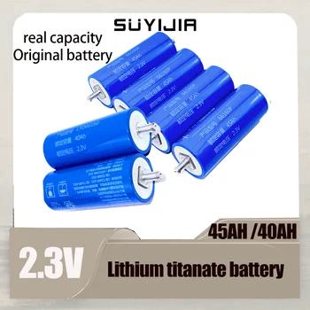 De lítio, o Titanato 66160 40AH 45AH de Lítio, o Titanato de Bateria LTO 2,3 V 10C para o Armazenamento de Energia Solar, Carros Iniciar a Bateria de UPS de Descarga