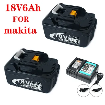 Original 18V íons de Lítio Bateria de 6000mah Makita Elétrica Bateria da Ferramenta BL1830 BL1850 BL1860 LXT400 Bateria Recarregável DC18RC