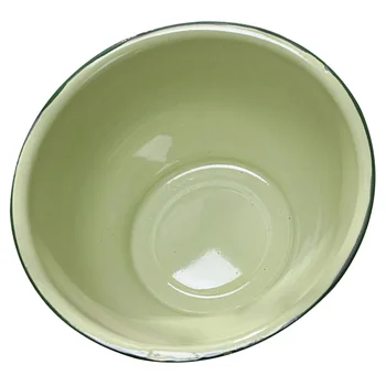 Cerâmica Dishess Retro Esmalte Da Bacia Do Estilo Vintage Tigela De Comida Esmalte Tigela, Misturar Vintage Sopa Enamelware