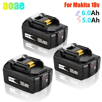 Novo 6000mAh recarregável de lítio-íon bateria apropriado para Makita bateria 18V 6.0 Ah Makita ferramenta de energia bateria de substituição BL1860