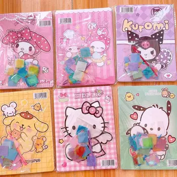 Sanrio Cartoon Buqu Punk Le para Crianças Artesanal Diy Produção de Materiais de Brinquedos Aluno Recompensas Presentes Adesivos Educativos Presentes W