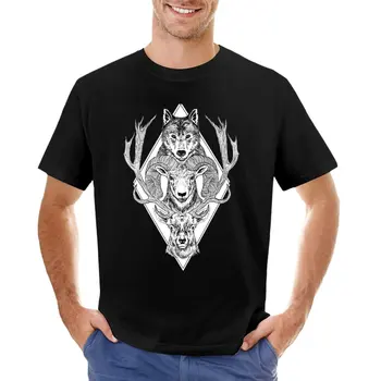 Lobo Carneiro Hart T-Shirt vintage de roupas sublime t-shirt gráficos Blusa t-shirt mens vintage t-shirts