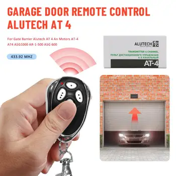 Controle Remoto sem fio Para Porta de Garagem/alarme/Porta automática/rolamento Porta-4 At4 Asg1000 Ar-1-500 Asg 600 Abs 433.92 mhz