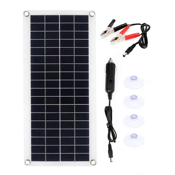 12V para 110V/220V Sistema de Energia Solar 1600W 1000W Pura da Onda de Seno Inversor de 18W Painel Solar 30A Carga de Controle de Geração de Energia, Kit de